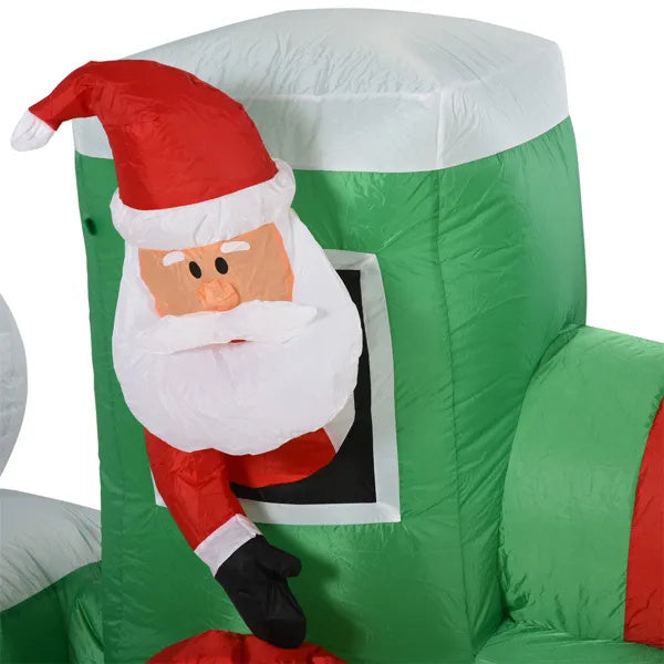 Christmas Train Inflatable Decoration